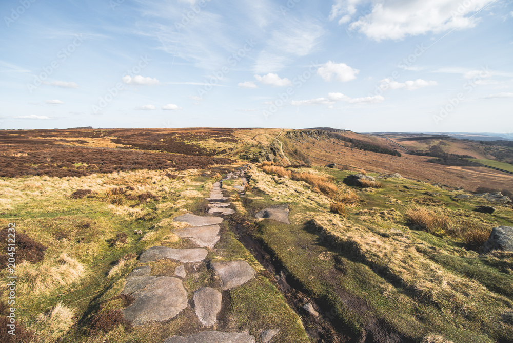 Peak District foothparh, United Kingdom