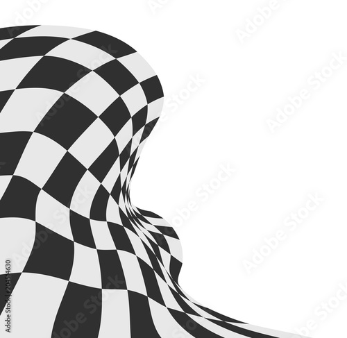 race flag checkered flag vector bakcground black and white squares racing design background wavy flag