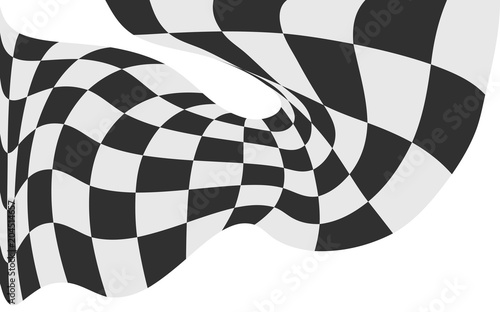 race flag checkered flag vector bakcground black and white squares racing design background wavy flag