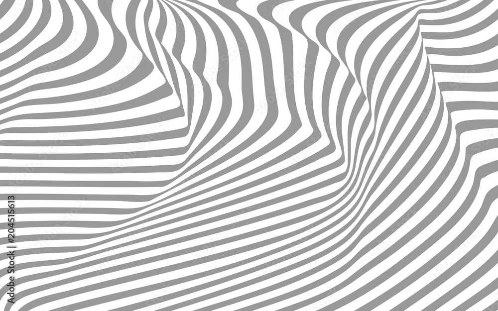 optical art wave abstract background black and white optical art wave abstract background black and white