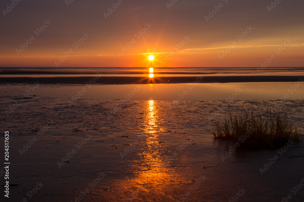 Fototapeta premium Cape Cod beach sunset