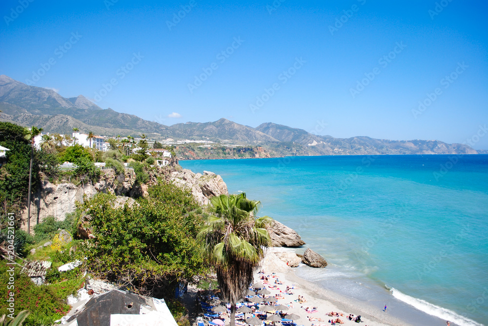 Naklejka premium Nerja