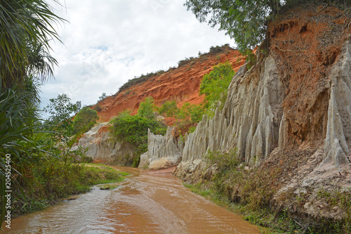 The Fairy Stream (Suoi Tien) in Mui Ne, Binh Thuan Province, Vietnam
 photo