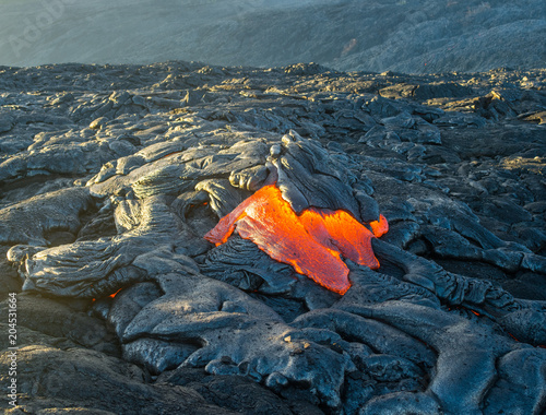 Lava Breakout Hawaii Volcanoes National Park