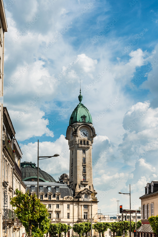 Fototapeta premium main railway station of Limoges in Limoges, France