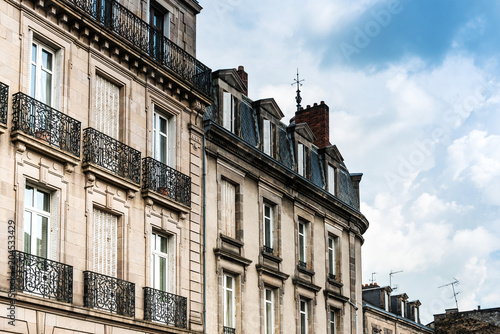 view of Buildings around Limoges, France