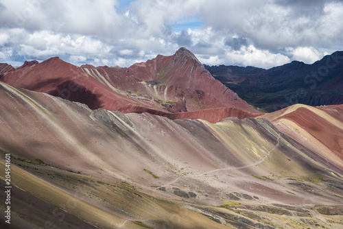 Rainbow Mountain Hike with Horses and amazing landscapes