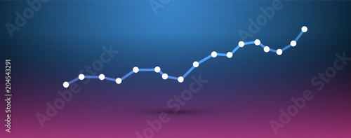 grafico economia, istogrammi, statistiche