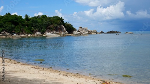 Felsformationen und Küstenlandschaft in Thailand auf Ko Samui