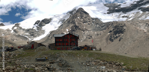 Valais, terrain around Blauherd ZBAG station