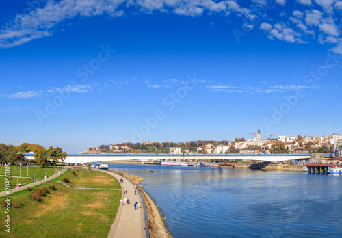 Panorama of Belgrade, Serbia