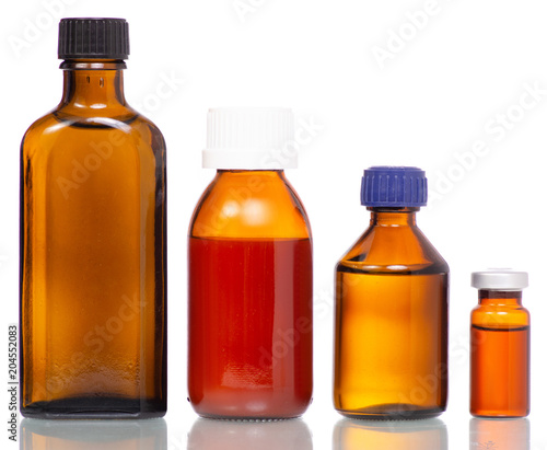 Composition set of medicine bottles