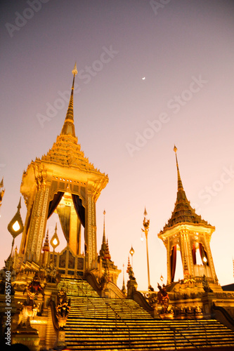Royal Crematorium of Thai`s King Rama IX 