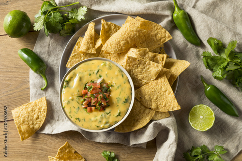 Spicy Homemade Cheesey Queso Dip