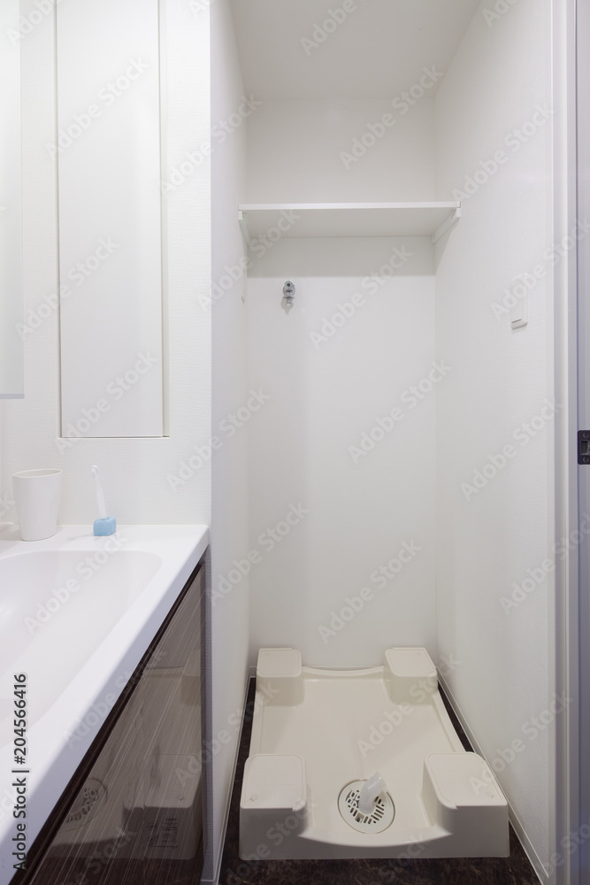 Obraz premium 洗濯機のスペース