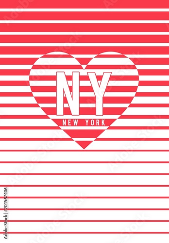 slogan graphic with heart