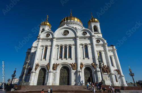 the St.Saviors cathedral in Moscow