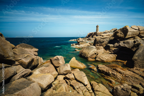 Ploumanac'h - Die Küste aus rosa Granit photo