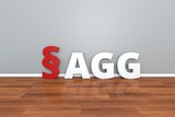 German Law AGG abbreviation for Allgemeines Gleichbehandlungsgesetz 3d illustration