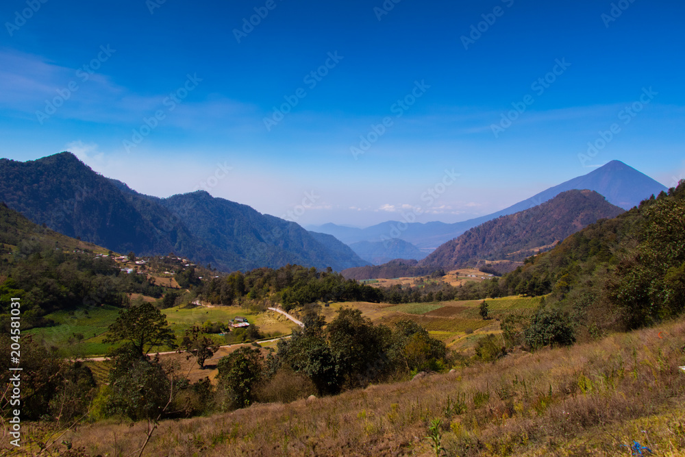 Fototapeta premium Paisajes de Guatemala