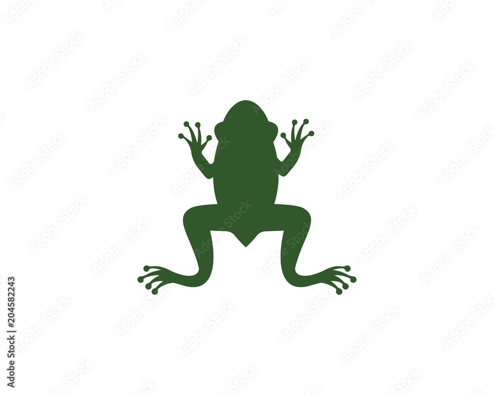 Fototapeta premium Frog Logo Template