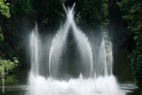 Ross Fountain - Butchart Gardens, Victoria, BC, Canada