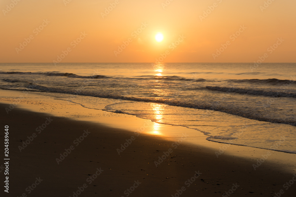 Sunrise at the Atlantic Ocean