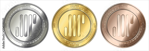  Delphy (DPY) coin set.