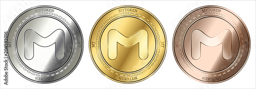  MyToken (MT) coin set.