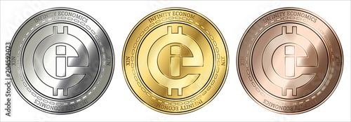 Infinity Economics (XIN) coin set.