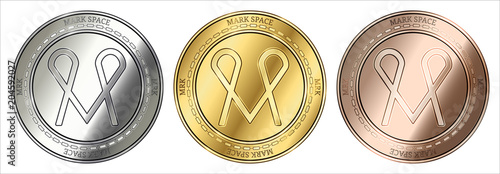  MARK.SPACE (MRK) coin set.