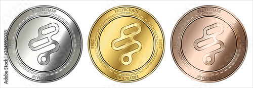  Freyrchain (FREC) coin set.