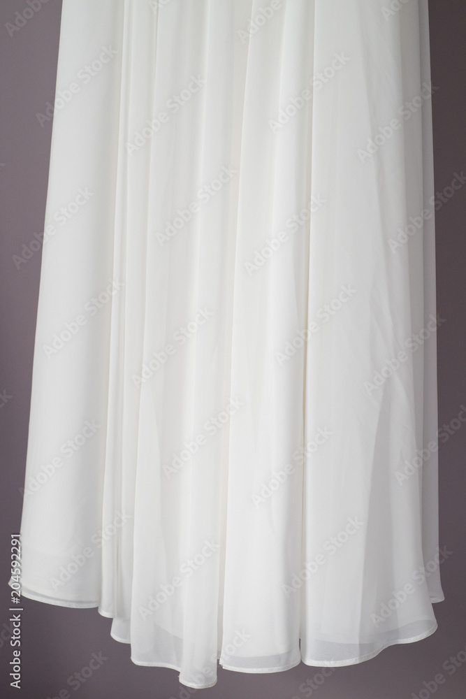 Detail of pearl silk in bride dress Detail of pearl silk in bride dress