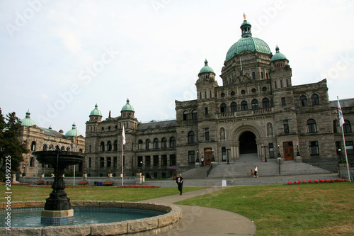 Parliament Buildings  Victoria  BC  Canada