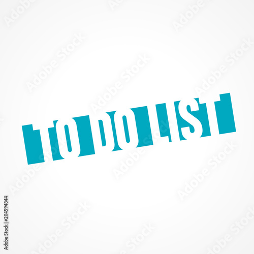 to do list