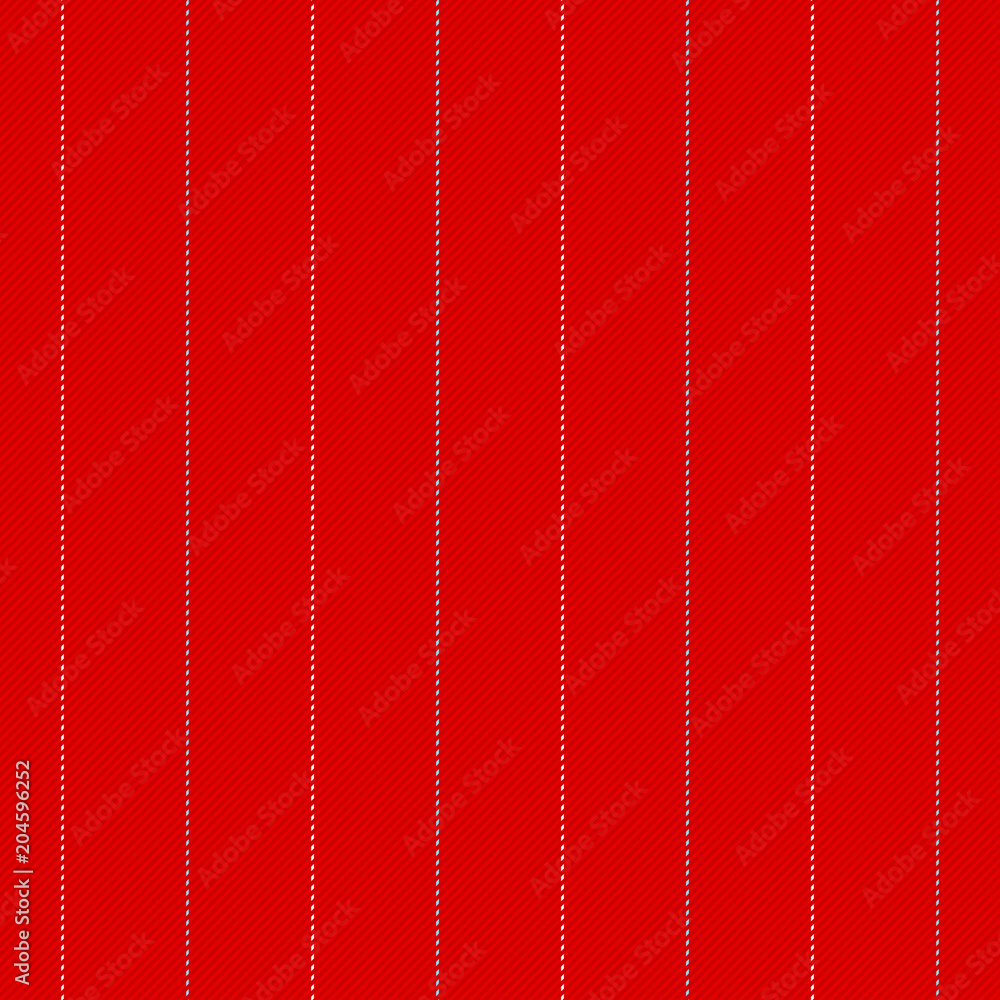Fototapeta premium Red seamless fabric texture in line