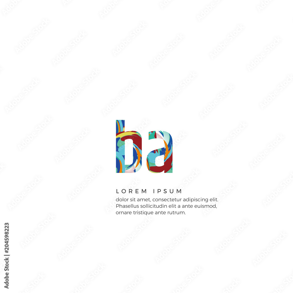 Initial BA Colorful Logo Design. Can be adapt to Corporate identity, logo, icon, symbol and brand identity. Initial BA Colorful Logo Design. Can be adapt to Corporate identity, logo, icon, symbol and brand identity.