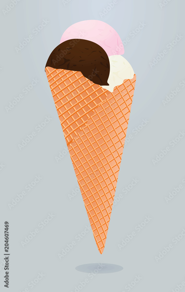 Ice cream. vector illustration Ice cream. vector illustration