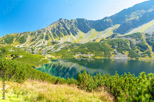 valley of five ponds in Tatra mountains, Poland