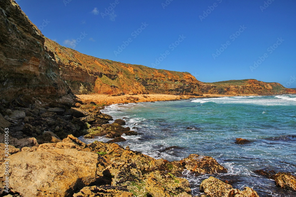 Cape Nelson coastline in Australia
