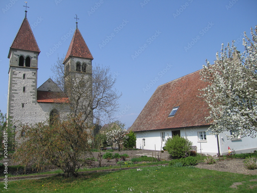 Kirche St. Peter und Paul Insel Reichenau. Kirche St. Peter und Paul Insel Reichenau.