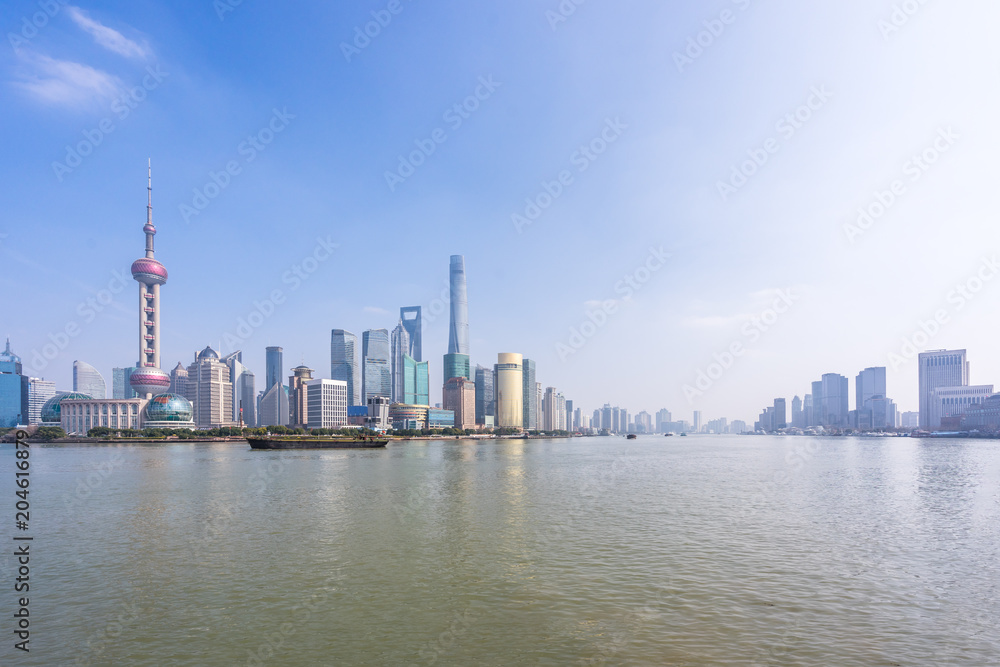 Obraz premium shanghai skyline