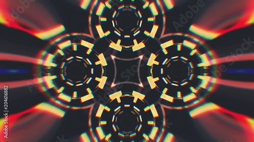 ornamental kaleidoscope ethnic tribal psychedelic pattern animation background loop New quality holiday native universal motion dynamic cool nice joyful music video photo
