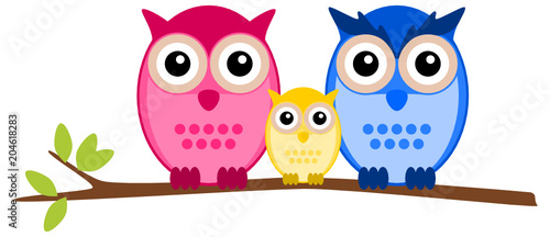 Eulen Familie