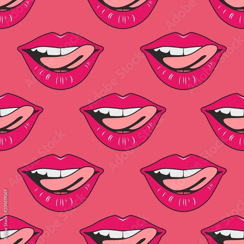 Lips Pattern
