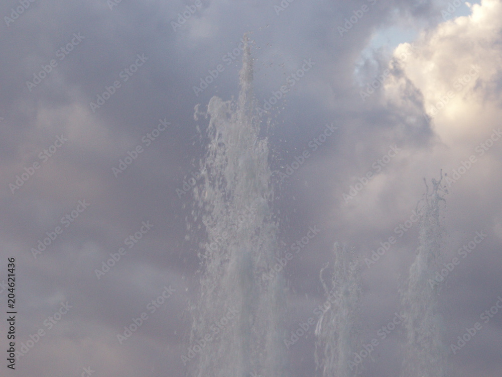 beauty in Nature blurred motion cloud - sky day environment long exposure Low angle view motion Nature no people outdoors Power power in nature scenics - nature sea sky splashing water