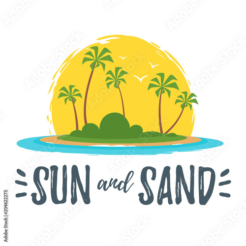 Wallpaper Mural  summer design for season postcard Torontodigital.ca