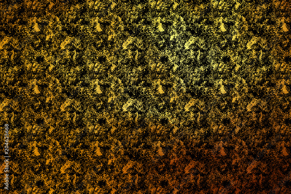 Unique golden sparkling texture pattern, abstract background Unique golden sparkling texture pattern, abstract background