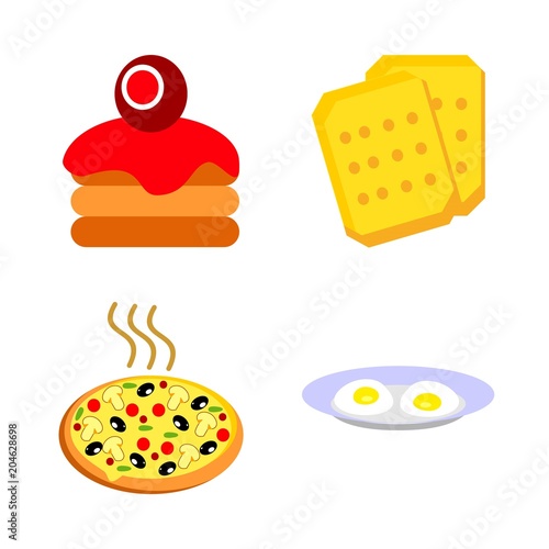 icons about Food with cake, diet, tasty, cooking and cheese
