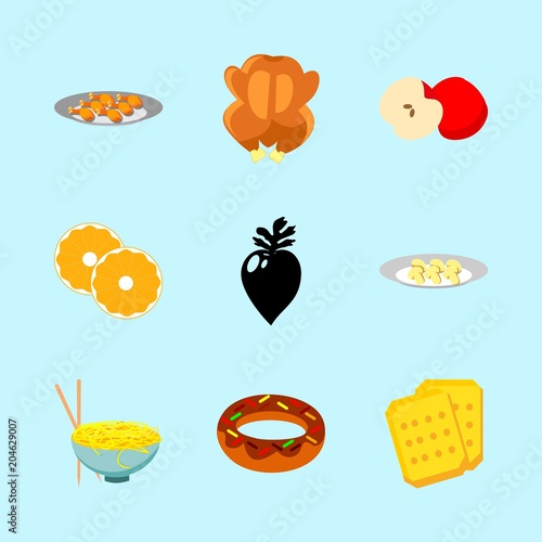 icons about Food with chinese, cookie, freshness, juice and grilled